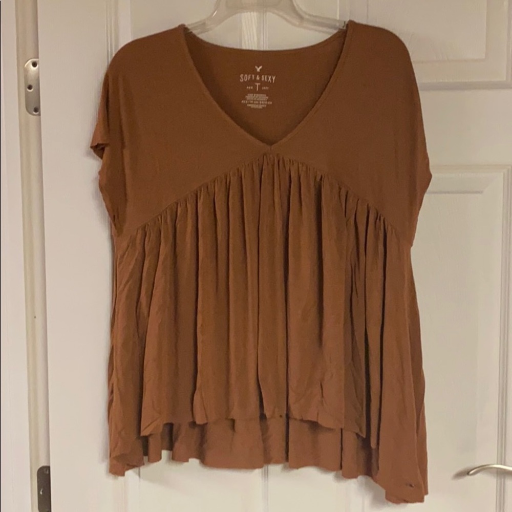 American eagle babydoll tee - sz xs